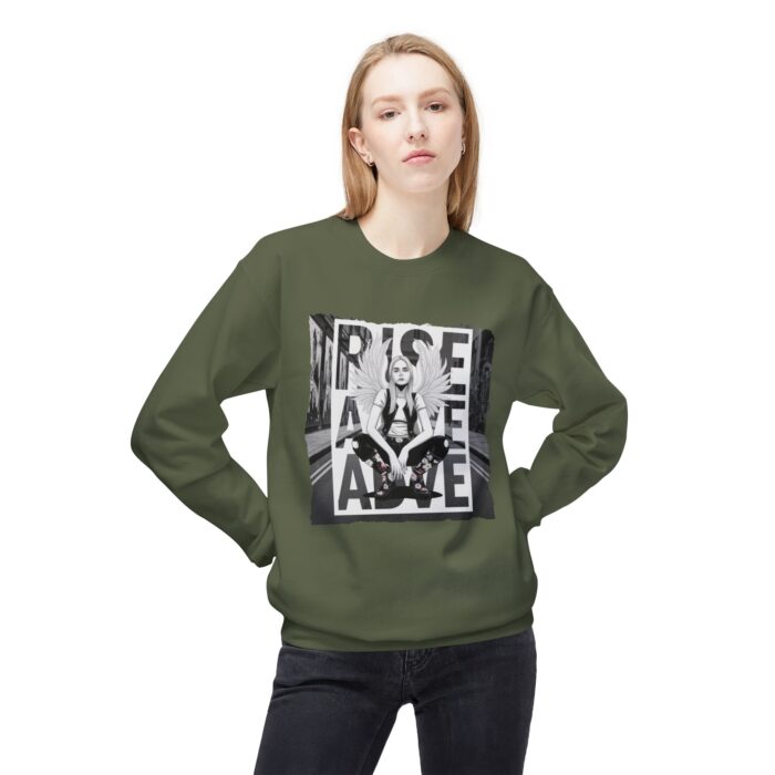 Rise Above Unisex Midweight Softstyle Fleece Crewneck Sweatshirt - Image 31