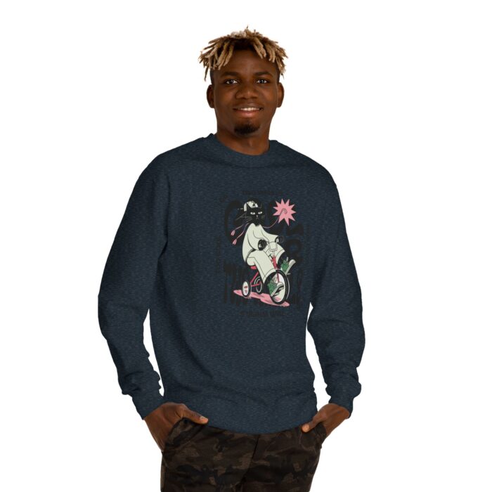Too cool for two wheels Unisex Crew Neck Sweatshirt - Image 39