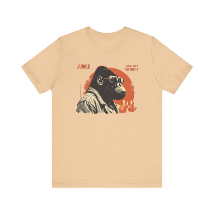 Jungle Authority Graphic Tee | Unisex Shirt for Animal Lovers, Casual Wear, Gift Idea, Nature Enthusiasts, Fun Statement T-Shirt - Image 2