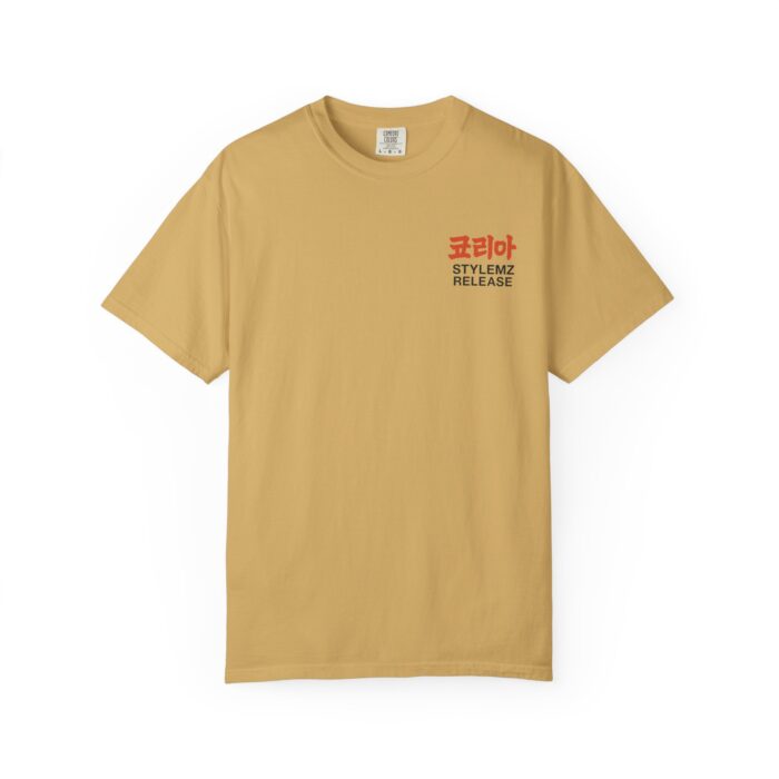 Unisex Garment-Dyed T-shirt - Korean Style Release Tee - Image 17