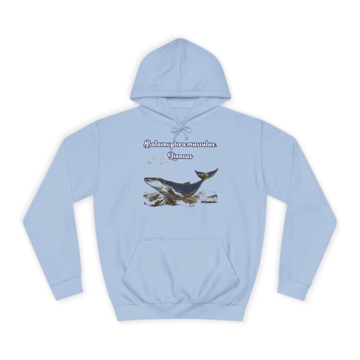 Blue Whale Unisex College Hoodie - Image 21