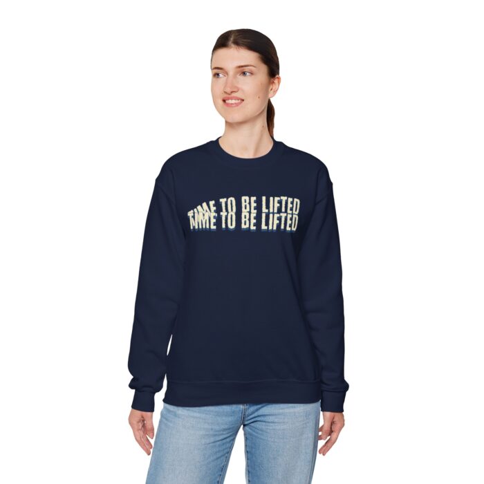 Time to be lifted Unisex Heavy Blend™ Crewneck Sweatshirt - Image 6
