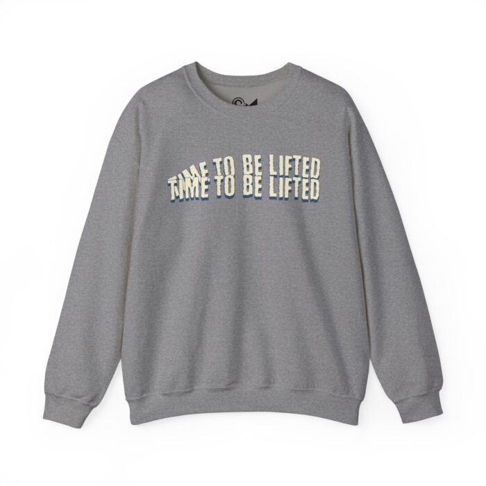 Time to be lifted Unisex Heavy Blend™ Crewneck Sweatshirt - Image 31