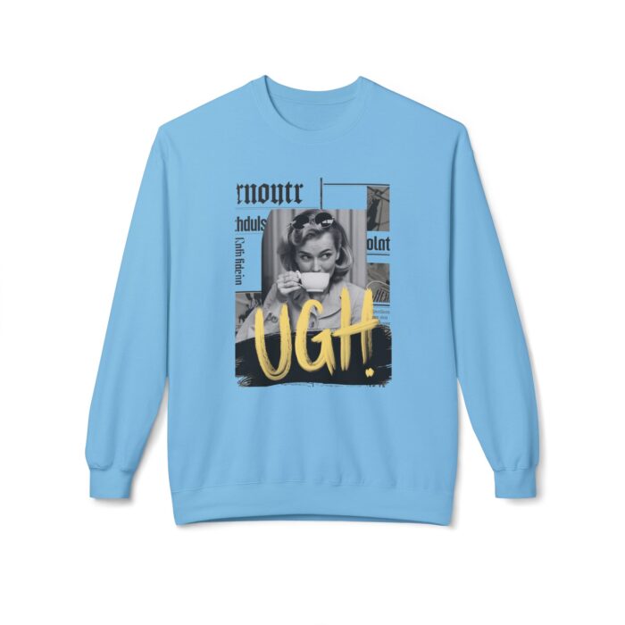 UGH Unisex Midweight Softstyle Fleece Crewneck Sweatshirt - Image 37