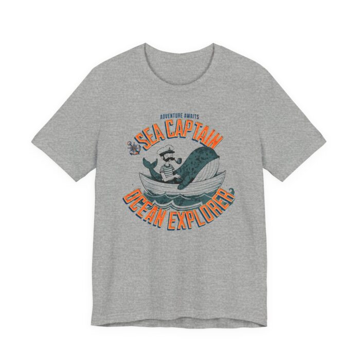Sea Captain Adventure Tee, Unisex Jersey Shirt, Ocean Explorer T-shirt, Nautical Gift, Casual Wear, Summer Top - Image 15