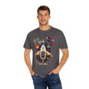 Galaxy Exploring Unisex Garment-Dyed T-Shirt - Space Adventure Vibe