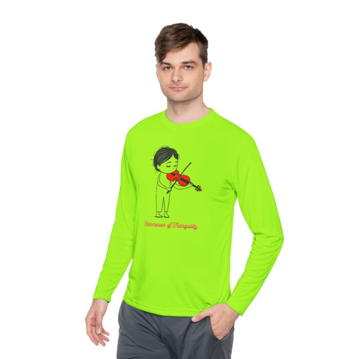 Melodies of peace Unisex Lightweight Long Sleeve Tee - Image 39