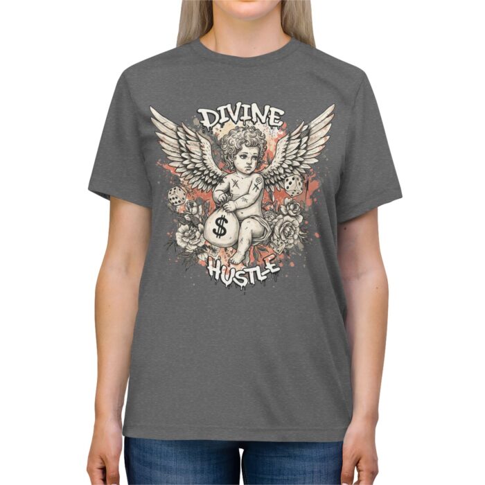 Devine hustle Unisex Triblend Tee - Image 23