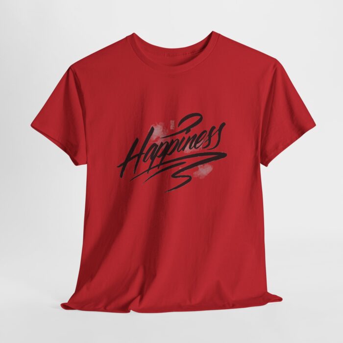 Happiness Unisex Heavy Cotton Tee - Comfortable Daily Wear - Image 26