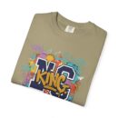 Unisex Garment-Dyed T-Shirt - Colorful 'King' Graphic Tee for Trendsetters