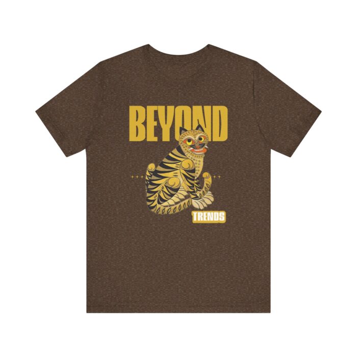 Beyond Trends Cat Tee, Unisex Jersey Short Sleeve T-Shirt, Stylish Cat Apparel, Gift for Cat Lovers, Trendy Graphic Tee - Image 49
