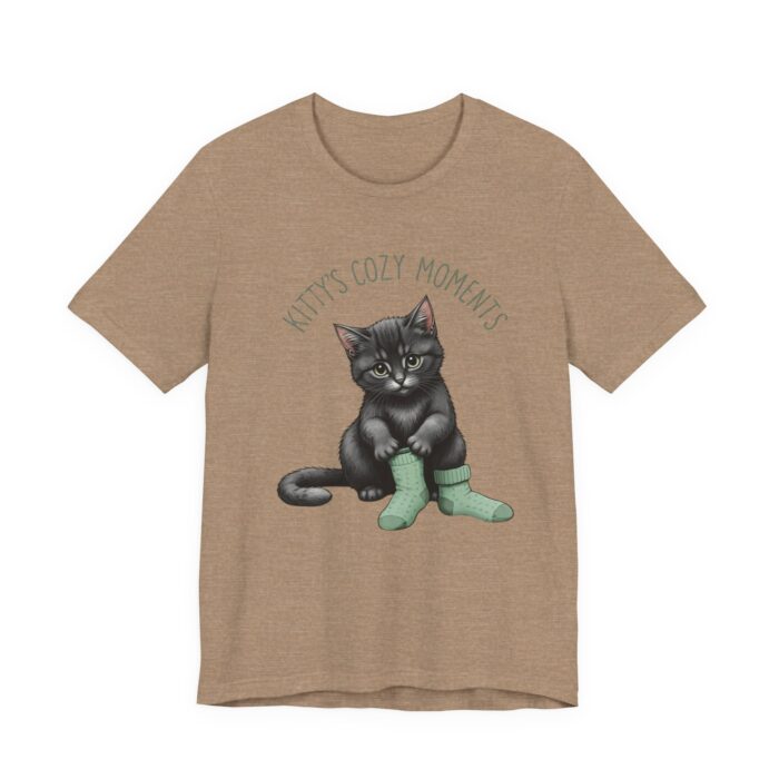 Cute Cat Jersey Tee - Kitty's Cozy Moments, Pet Lover Shirt, Gifts for Cat Owners, Animal Lover Apparel, Fun Cat Lover Tee - Image 30