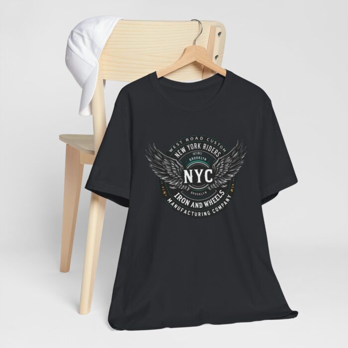 NYC Wings Graphic Unisex Tee, Vintage Style Shirt, Gift for NYC Lovers, Casual Streetwear, Travel Souvenir, Comfortable Tee - Image 25