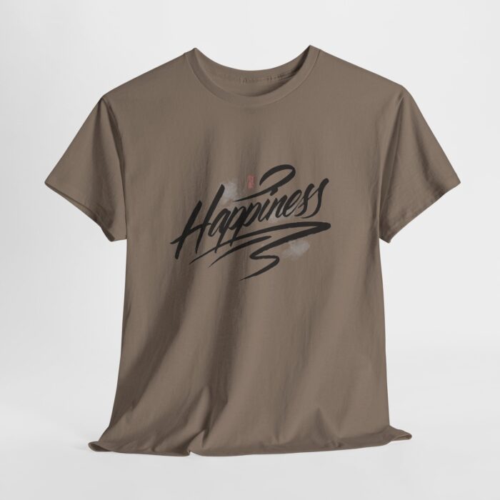 Happiness Unisex Heavy Cotton Tee - Comfortable Daily Wear - Image 34
