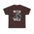 Wild Spirit Unisex Heavy Cotton Tee | Adventure Shirt, Gift for Nature Lovers, Casual Wear, Outdoor Activities, Quote Tee