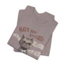 Cat Lover's Inspirational Tee, Have You Restored Your Relationship With God? T-Shirt, Cute Cat Shirt, Faith-Based Apparel, Gift for [...]