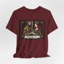 Royal Silence Graphic Tee, Gothic T-Shirt, King and Queen Shirt, Unisex Fashion Top, Drawstring Bag, Gift for Him/Her
