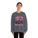 Girls like monster trucks Unisex Heavy Blend™ Crewneck Sweatshirt