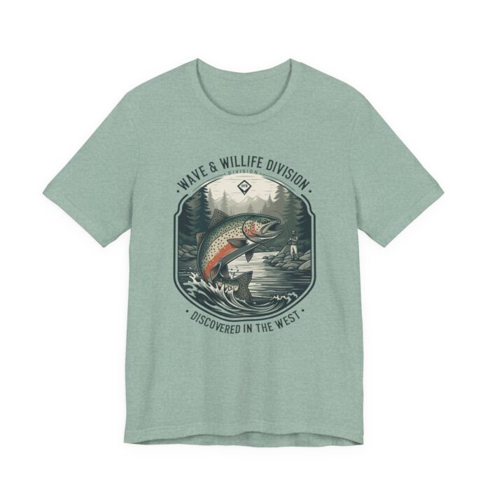 Nature-Inspired Graphic Tee, Perfect for Outdoor Enthusiasts and Casual Wear, Gift for Fishermen, Wilderness Adventure Shirt, [...] - Image 43