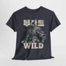 Wild Spirit Unisex Heavy Cotton Tee | Adventure Shirt, Gift for Nature Lovers, Casual Wear, Outdoor Activities, Quote Tee