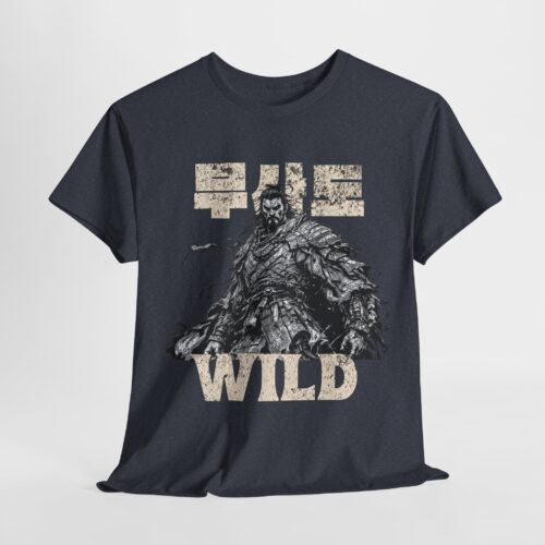 Wild Spirit Unisex Heavy Cotton Tee | Adventure Shirt, Gift for Nature Lovers, Casual Wear, Outdoor Activities, Quote Tee