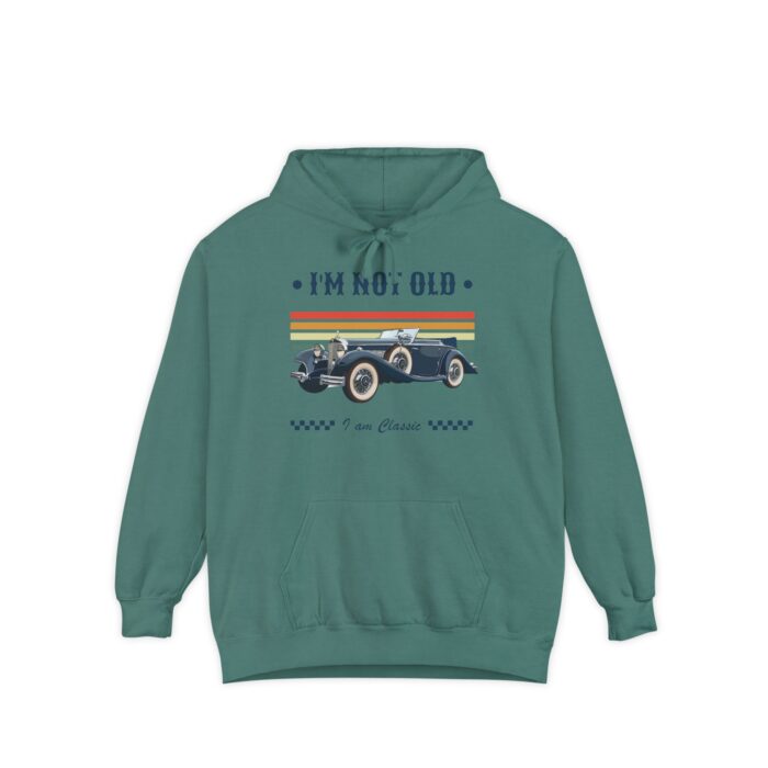 I am Classic Unisex Garment-Dyed Hoodie - Image 13