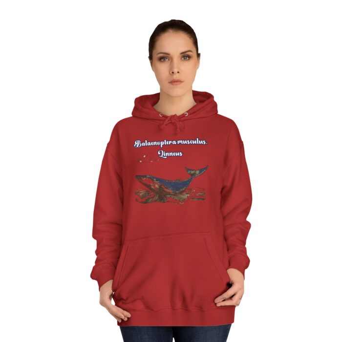 Blue Whale Unisex College Hoodie - Image 72