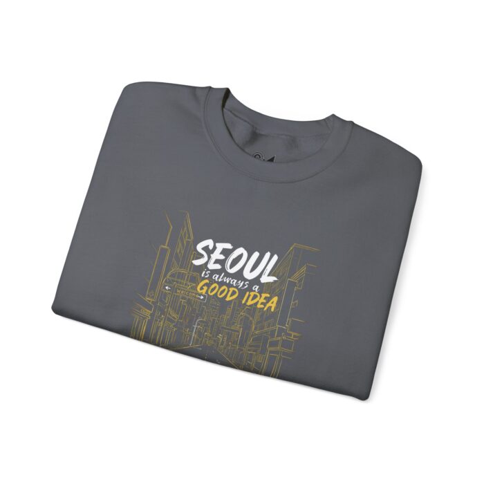 Seoul Good Idea Unisex Crewneck Sweatshirt - Perfect for Travel Enthusiasts - Image 15