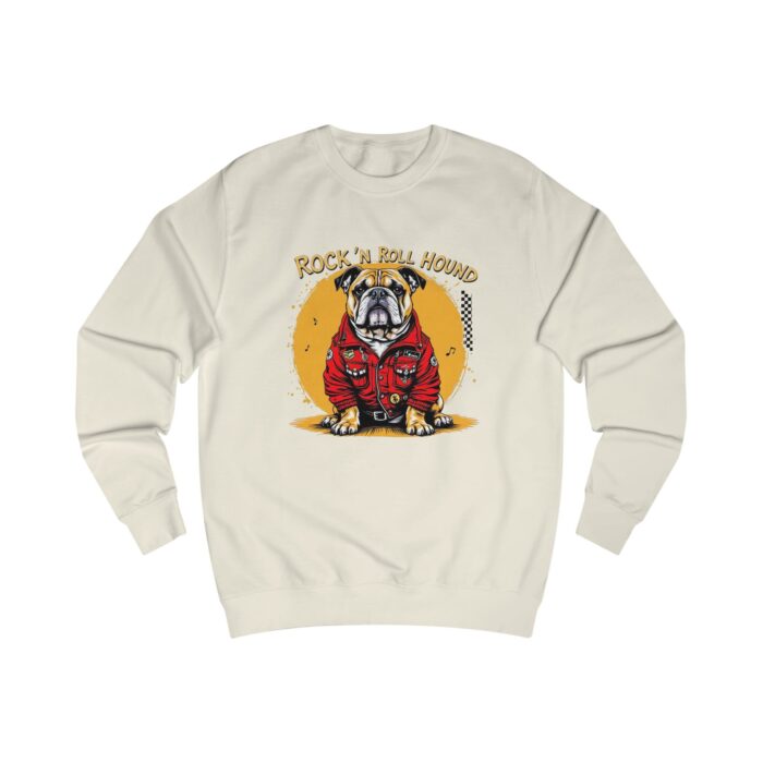 Rock ‘n’ Roll Hound Unisex Sweatshirt - Image 9