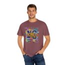 Unisex Garment-Dyed T-Shirt - Colorful 'King' Graphic Tee for Trendsetters