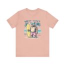 West Coast Beach Bear Tee, Summer Shirt, Surfing T-Shirt, Cute Animal Apparel, Vacation Outfit, Gift for Beach Lovers