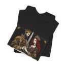 Royal Silence Graphic Tee, Gothic T-Shirt, King and Queen Shirt, Unisex Fashion Top, Drawstring Bag, Gift for Him/Her