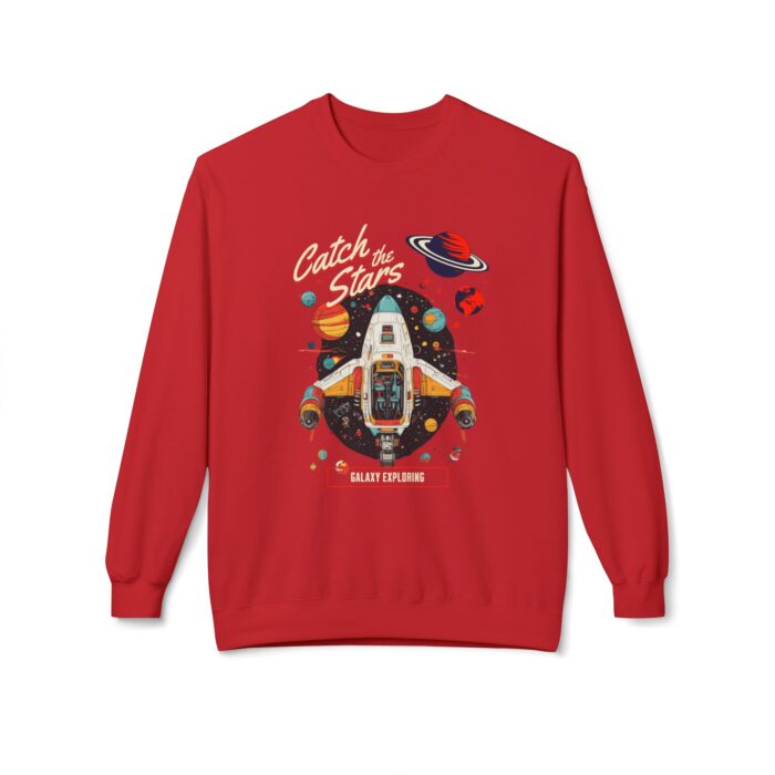 Catch the stars Unisex Midweight Softstyle Fleece Crewneck Sweatshirt - Image 53