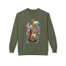 Music is life Unisex Midweight Softstyle Fleece Crewneck Sweatshirt