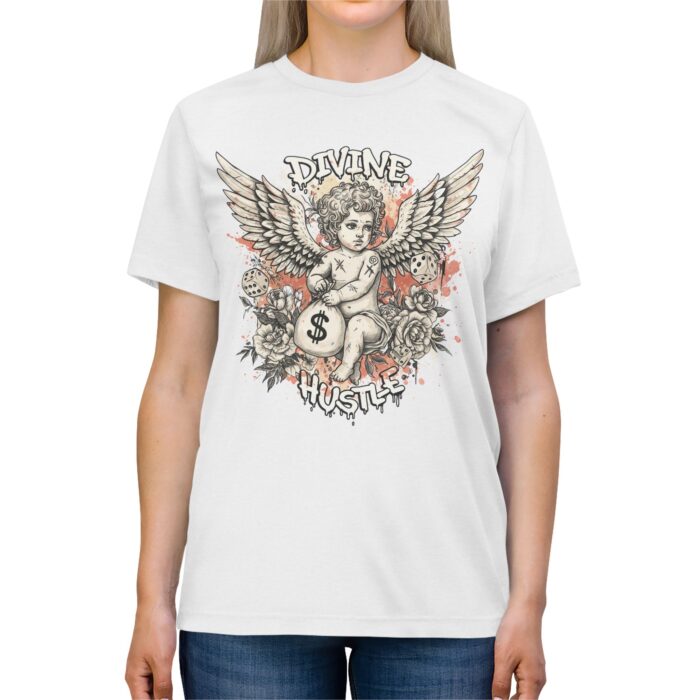 Devine hustle Unisex Triblend Tee - Image 19