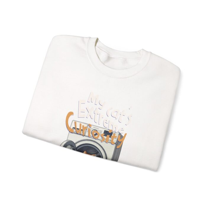 My cat's extreme curiosity Unisex Heavy Blend™ Crewneck Sweatshirt - Image 19