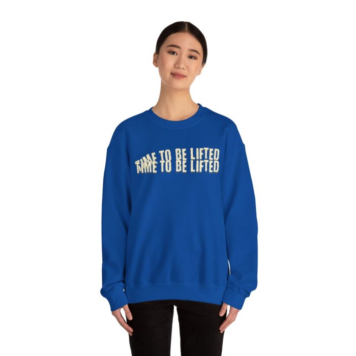 Time to be lifted Unisex Heavy Blend™ Crewneck Sweatshirt - Image 22