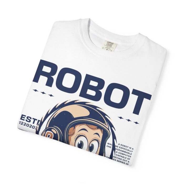 Vintage Robot Graphic Unisex T-Shirt - Perfect for Tech Lovers - Image 7
