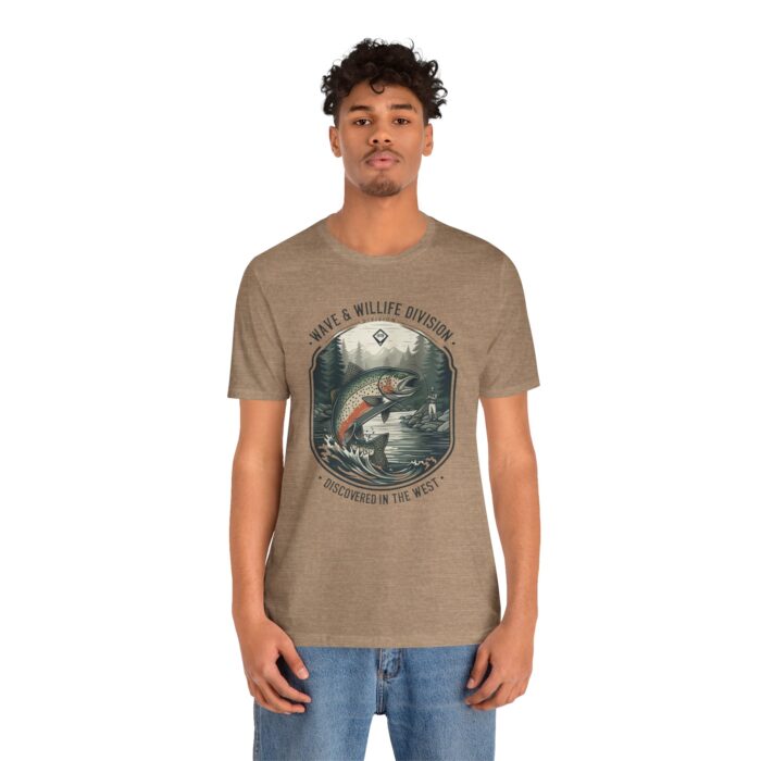 Nature-Inspired Graphic Tee, Perfect for Outdoor Enthusiasts and Casual Wear, Gift for Fishermen, Wilderness Adventure Shirt, [...] - Image 23