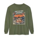 Don't Talk with a Stranger Unisex Garment-dyed Long Sleeve T-Shirt