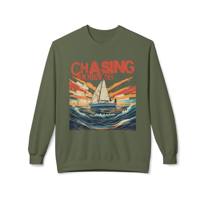 Chasing Horizons Unisex Midweight Softstyle Fleece Crewneck Sweatshirt - Image 33