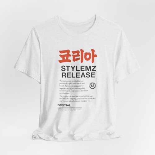 K-Pop Style Unisex Tee - Korean Release Graphic, Streetwear, Gift for Music Lovers, Casual Wear for Concerts, Trendy Everyday Shirt