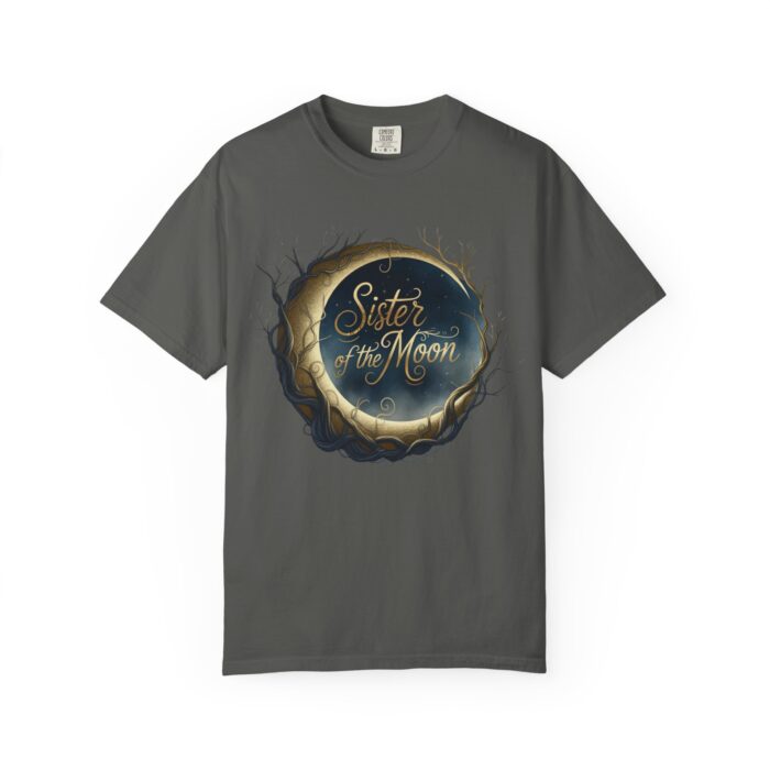 Moon Sister T-Shirt | Unisex Garment-Dyed Tee, Gift for Moon Lovers, Celestial Apparel, Astrology Shirt, Boho Fashion