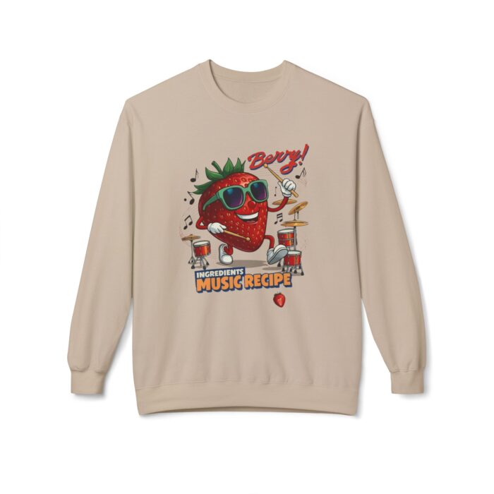 Berry Unisex Midweight Softstyle Fleece Crewneck Sweatshirt - Image 33
