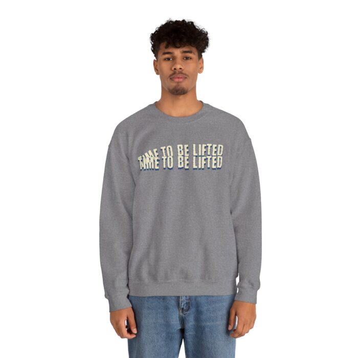 Time to be lifted Unisex Heavy Blend™ Crewneck Sweatshirt - Image 35