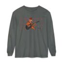According to the will of God Rockin' Tiger Long Sleeve T-Shirt – Unisex Garment-Dyed Tee