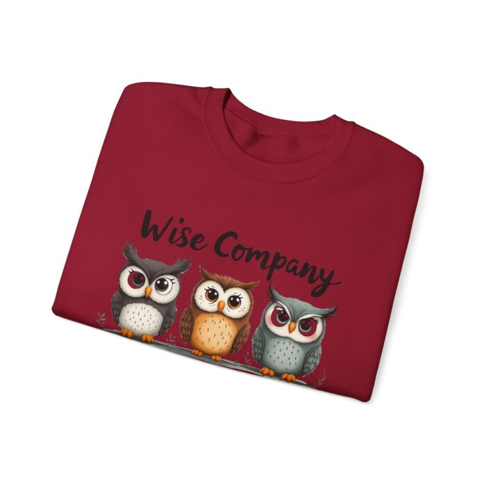 Wise Company Unisex Heavy Blend™ Crewneck Sweatshirt - Image 67