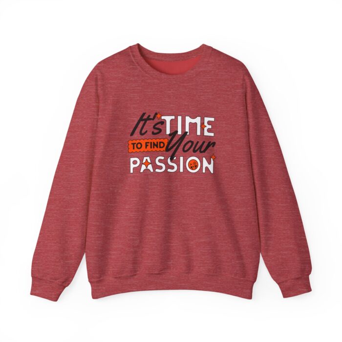 It's time find your passion Unisex Heavy Blend™ Crewneck Sweatshirt - Image 37