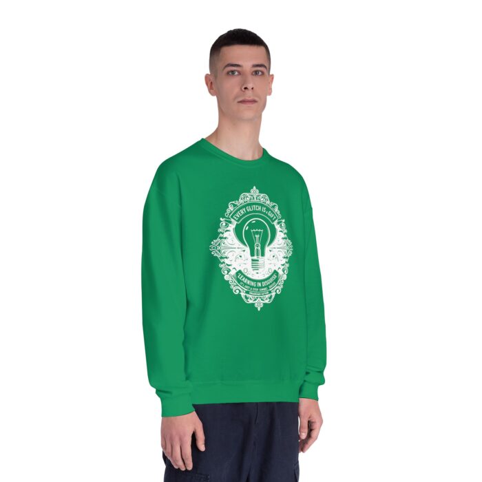 EVERY GLITCH IS A GIFT Unisex NuBlend® Crewneck Sweatshirt - Image 39