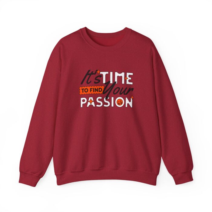 It's time find your passion Unisex Heavy Blend™ Crewneck Sweatshirt - Image 45